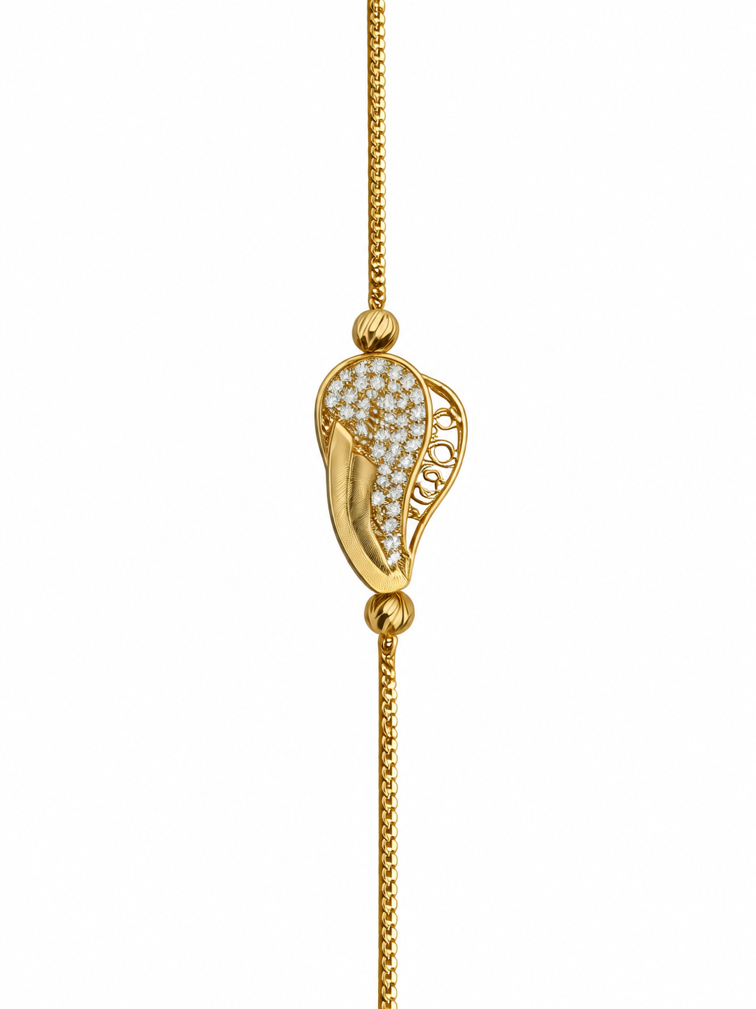 Kalka motif bracelet