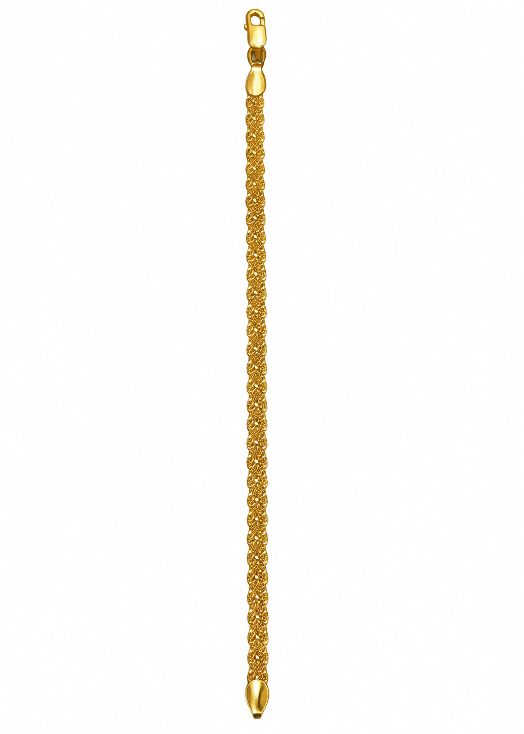 Woven mesh chain bracelet