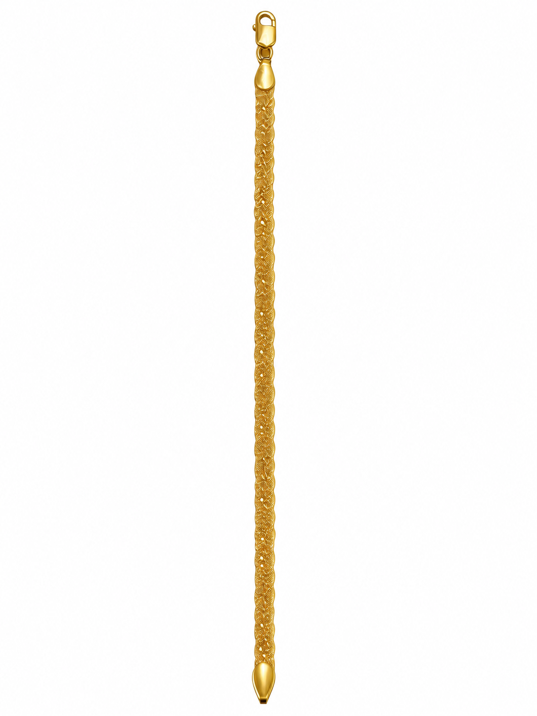Woven mesh chain bracelet