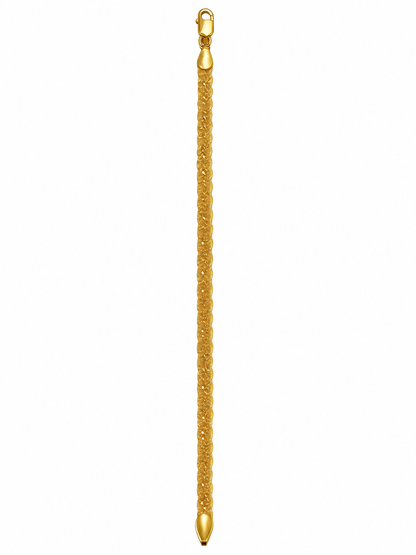 Woven mesh chain bracelet