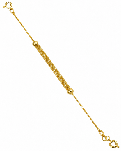 Mesh bar chain bracelet